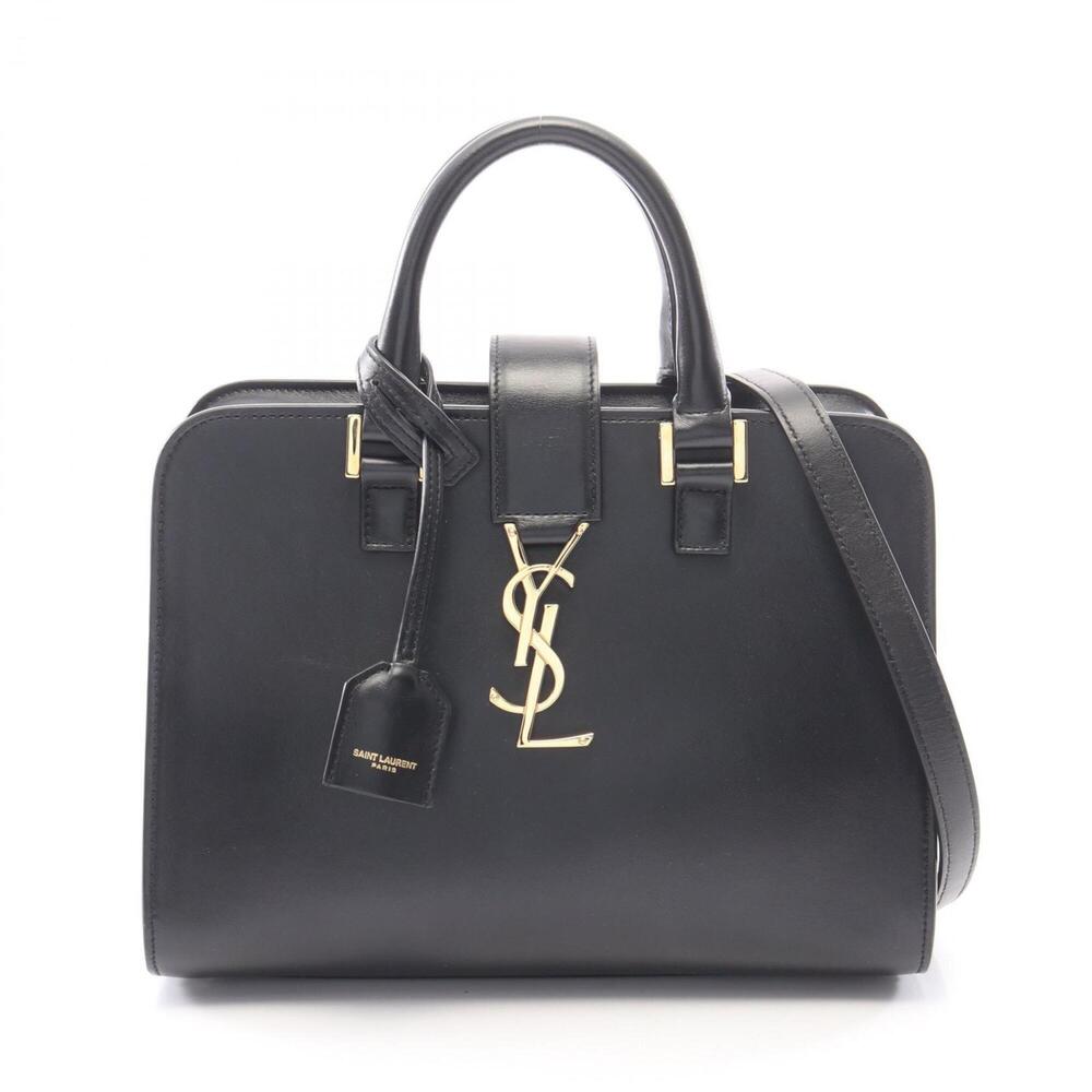 Yves Saint Laurent Saint Laurent Paris YSL line Baby Monogram Cabas 2-way han...
